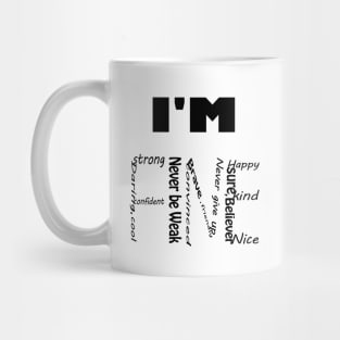 i m fine Mug